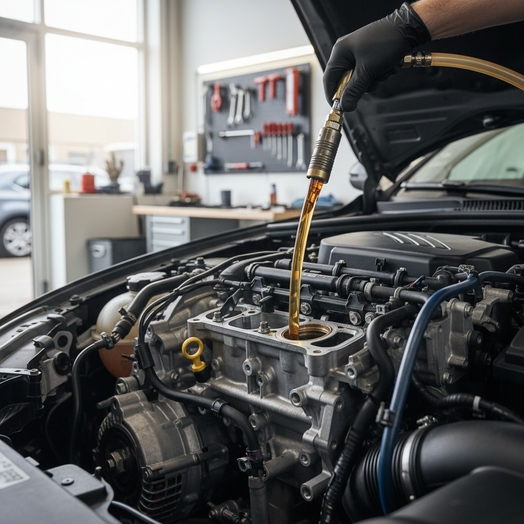 De juiste olie voor uw motor