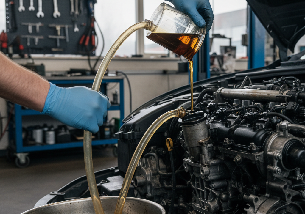 De juiste olie voor uw motor
