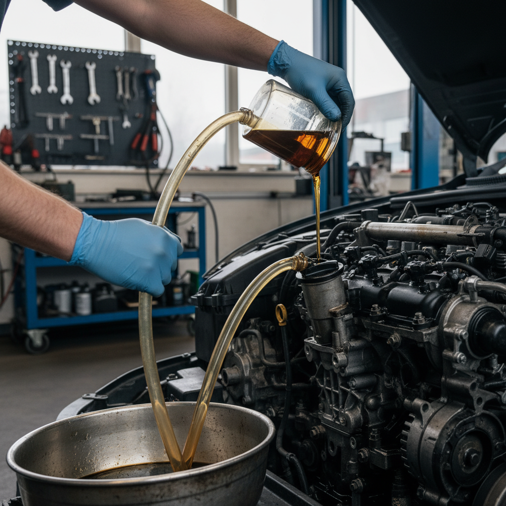 De juiste olie voor uw motor